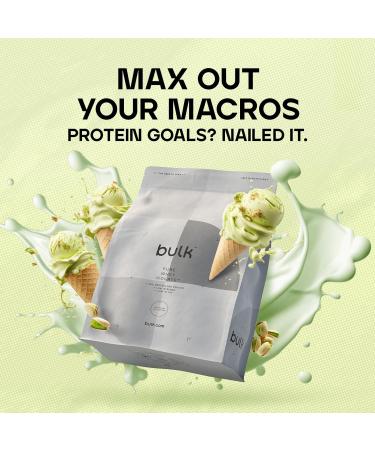 Pistachio Ice Cream Whey Protein Isolate Powder 500g - Bulk Pure Protein - Buy Online on GoSupps.com