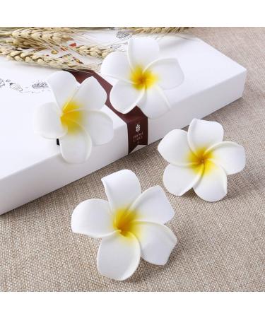 Milist Bridal Hair Clips & Plumeria Flower Accessories | Hawaiian Hair Jewelry for Women & Girls - Buy Online on GoSupps.com