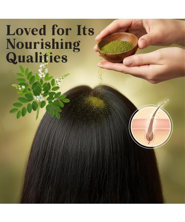 Bhringraj Powder 8 Oz | 100% Pure Eclipta Alba | Ayurvedic Hair Care | For DIY Masks & Herbal Oils - Buy Online on GoSupps.com