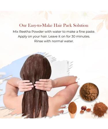 SODEN 100% Natural Reetha Powder (3.5 Oz) - Pure Ayurvedic Aritha Hair Care for Growth & DIY Masks - Buy Online on GoSupps.com