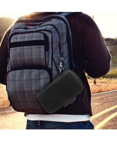 Hojaster Diabetic Supplies Travel Case - Glucose Meter Storage Bag Organizer for Diabetes Testing Accessories - Black - Buy Online on GoSupps.com