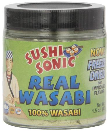 SUSHI SONIC 100% Real Powdered Wasabi (Pack of 2)