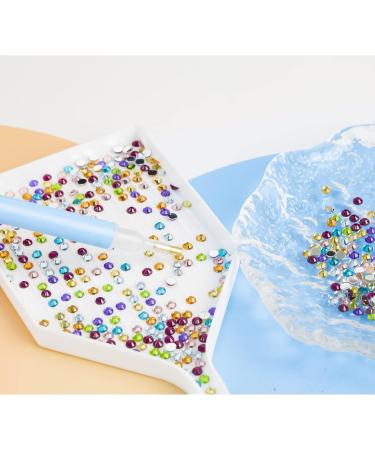 Rhinestones Diamond Painting Beads - 20 Colors Round Bead Kit | 4000PCS Diamond Painting Drills & Accessories - Buy Online on GoSupps.com