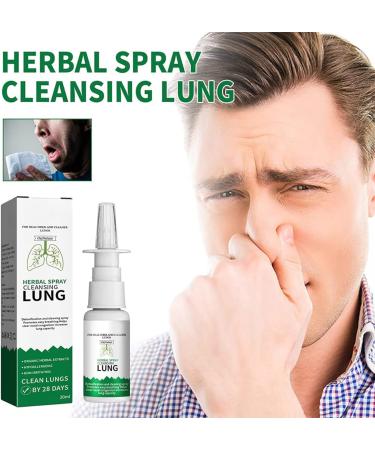 Onnature Organic Herbal Lung Cleanse & Repair Nasal Spray Pro - Relieve Nasal Congestion Naturally | 1PCS - Buy Online on GoSupps.com