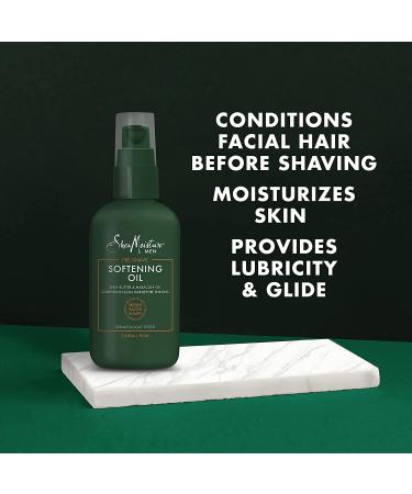 SheaMoisture Men Shaving Oil 3.2 oz - Pre-Shave Softening Oil for Smooth Skin, Maximum Glide, and Razor Bump Prevention - Buy Online on GoSupps.com