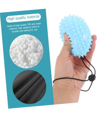 Tovinanna Footpoint Hand Exercise Balls - 2-Pack Silicone Massage Balls with Rope Handle for Strength & Fitness - Buy Online on GoSupps.com