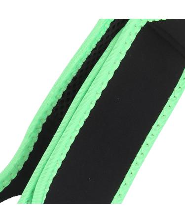 Adjustable Anti-Snoring Chin Strap for Better Sleep | Breathable Jaw Support Belt with Fluorescent Green Edge Covering - Buy Online on GoSupps.com