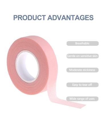 6 Roll Eyelash Tape - Medical PE Microporing Tape for Eyelash Extensions | Fabric Tape for False Eyelash Makeup Tool (0.5 inch x 10 yards) - International Shipping Available - Buy Online on GoSupps.com