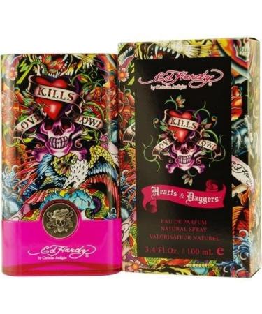 Ed Hardy Women's Perfume Fragrance by Christian Audigier Eau De Parfum 3.4 Fl Oz & Women's Perfume Fragrance by Christian Audigier Eau De Parfum Hearts & Daggers 3.4 Fl Oz - Buy Online on GoSupps.com