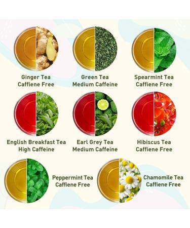 Handpick Tea Assortment Variety Pack - 40 Count - 8 Assorted Flavors - Gift Set - Buy Online on GoSupps.com