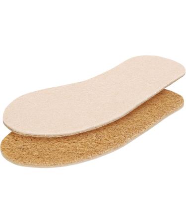 Coconut Shoe Inlay Terry Cloth Insoles - Comfortable Support for Women 13 / Men 10 / EU 43 - Buy Internationally - Buy Online on GoSupps.com