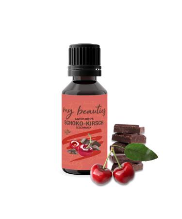 my beauties - Flavour Drops 30 ml - Chocolate & Cherry - Aroma drops for food - sugar-free and low in calories