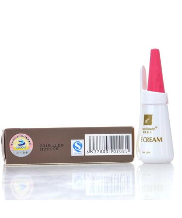 Healtheveryday New Professional EYE Waterproof False Eyelashes Adhesive Marie Beauty Premium Edition Eyelashes Glue - Clear White 12ml (White) - Buy Online on GoSupps.com