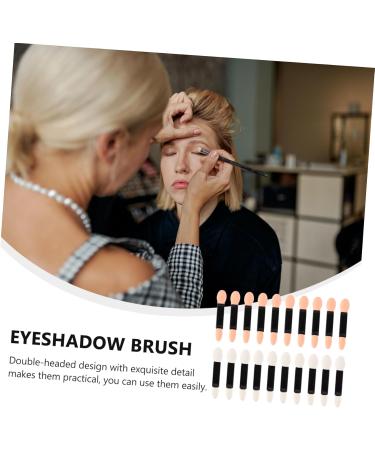 Angoily 20pcs Disposable Dual Sided Eyeshadow Brush Women Eyeshadow Brush Eye Shadow Brush Eye Shadow Stick - Buy Online on GoSupps.com