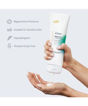 Dove Cream Serum for Dry Sensitive Skin - Prebiotic & Protection with Pro-Vitamin B5 Peptides - 8 oz | International Shipping - Buy Online on GoSupps.com