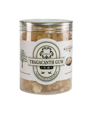 TAISHAN Natural Wild Edible Gum No Colors Thread-Like Non-GMO Tragacanth Gum Snow Swallow xueyan 250g / 8.8oz