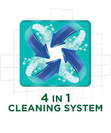 Polident Daily Denture Cleaner 4 in 1 Cleaning System Stain and Plaque Remover Triple Mint Fresh 96 Tablets (Packaging May Vary) Beauty - Buy Online on GoSupps.com