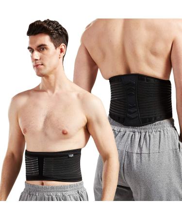 Lumbar Support Back Brace for Men and Women (Plus Size 50" - 70")