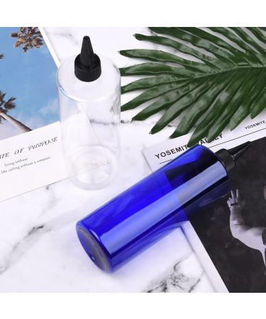 2 Pieces 500ml Hair Color Squeeze Bottles with Twist Top Cap - Refillable and Applicator for Salon or Home Use - Buy Online on GoSupps.com