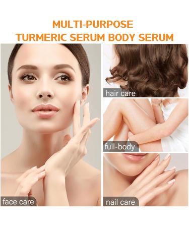 Turmeric Oil Turmeric Face Serum Dark Spot Correcting Glow Serum Reduces Age Spots Sun Spot Improve Brightening Moisturzing Body Face Oils and Serums (Turmeric Oil) - Buy Online on GoSupps.com
