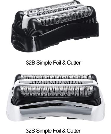 Coniya 32B Foil & Cutter for Braun 3 Series 300S 301S 310S 320S 330S 340S 360S 380S - Simple Replacement for Smooth Shaving - Buy Online on GoSupps.com