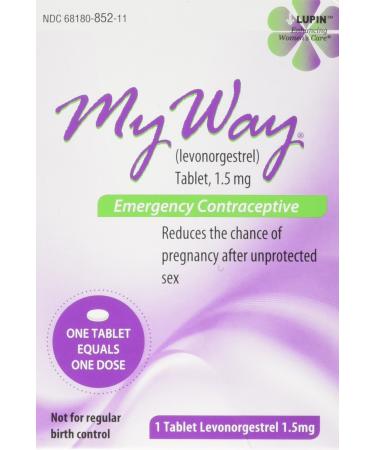 My Way Emergency Contraceptive 1 TabletCompare to Plan B One-Step by Busuna