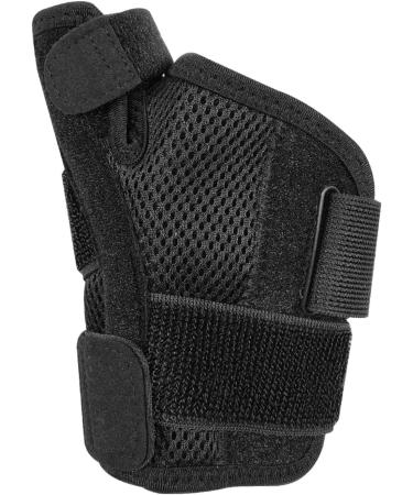 Predolo Adjustable Wrist Support with Splint - Optimal Support & Pain Relief - Black - Buy Online on GoSupps.com
