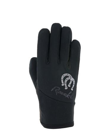 Roeckl Sports Riding Gloves KEYSOE Kids Winter Gloves 2 Colors Size 3-7 5 Black