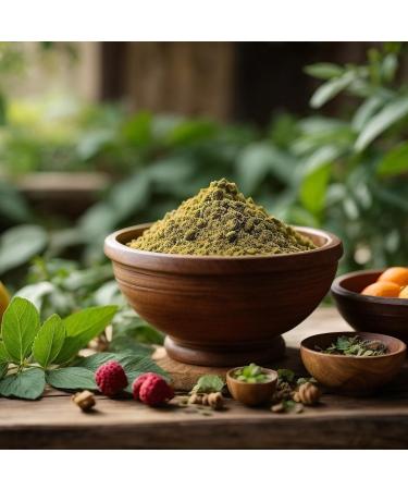 Organic Bibhitaki Powder - Raw Vegan Triphala Churna | Terminalia Bellirica | Ayurvedic Nutrition 50g - Pureeraw - Buy Online on GoSupps.com