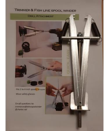 Trimmer and Fish Line Spool Winder