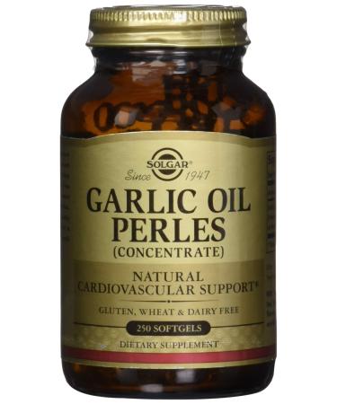 Solgar Garlic Oil Perles Concentrate 250 Softgels
