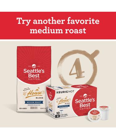 Seattle's Best Coffee Portside Blend Medium Roast Ground Coffee - 12 Ounce Bags (Pack of 3) - Buy Online on GoSupps.com