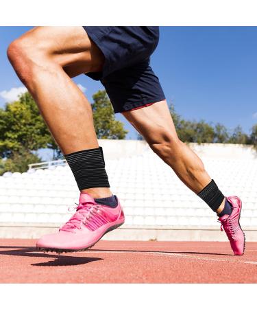Highly Elastic Calf Compression Sleeves for Men & Women Wrap-Around Leg Compression Sleeve and Shin Splint Support 2pcs Calf Compression Sleeves - Buy Online on GoSupps.com