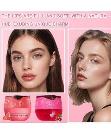 TIRDET 10 PCS Bee Lip Balm Honey Pot, Honey Coconut Cherry Peach Mint Grape Vanilla Strawberry Watermelon Apple, Lip Balm Bulk with Stick, Hydrating Lip Mask Overnight, Exfoliating Crack Scrubs - Buy Online on GoSupps.com