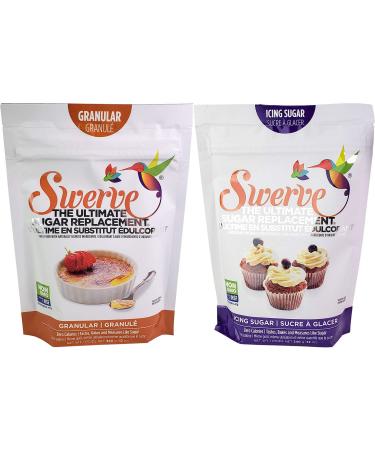 SWERVE Sweetener Bakers Bundle Granular and Confectioners Combo Pack 680 Grams
