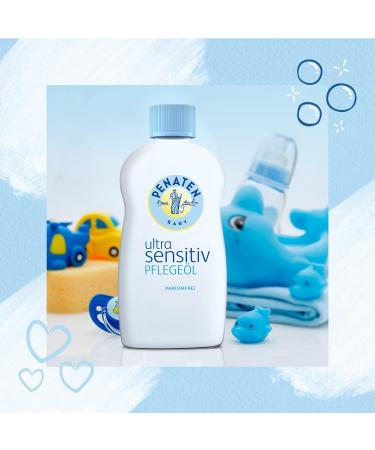 Penates Baby Ultra Sensitive Care Oil - Nourishing Perfume-Free Baby Massage Oil for Gentle Skin Care (200ml) - Buy Online on GoSupps.com