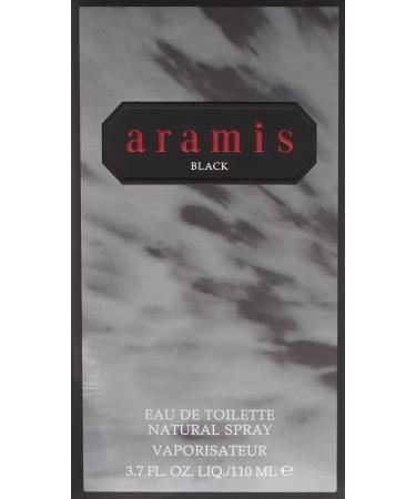 Aramis Black Eau de Toilette Spray for Men 3.7 oz 3.7 Fl Oz (Pack of 1) - Buy Online on GoSupps.com