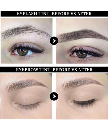 Eyebrow Tint Kit Black Hen-na Semi-Permanent Professional Brow Tint Kit Long-Lasting and Safe Results Eyebrow Dye DONG RHYME Multi-Purpose Eyelash Tint Kit Easy to Use at Home - Buy Online on GoSupps.com