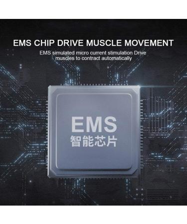 EMS Training Device - Electro Muscle Stimulator for Abdominal & Leg Muscle Building | 6 Modes 15 Intensities - Blue - Buy Online on GoSupps.com