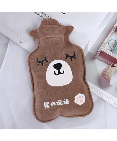 MAIES DURABLE 300ml Heat Pocket - Portable Hand Warm Water Bottle with Cute Fleece Bag for Women - Cold Resistant & Ideal for Travel - Buy Online on GoSupps.com
