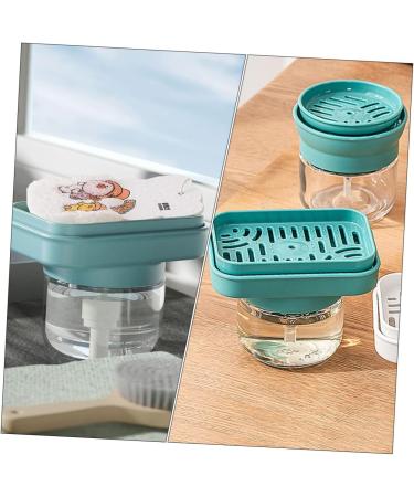 Ciieeo 2pcs Squeeze Bottle Dishwashing Tool Soap Container Household Sink Soap Dispenser Sponge Soap Kitchen Sink Sponge Holder Dishwasher Soap Pod Liquid Soap Necessity Plastic Dish Soap - Buy Online on GoSupps.com