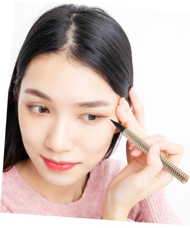 TOVINANNA Eyeliner Liner Eye Pencil Eye Liner Pencils Natural Eye Makeup Pen Liquid Liner Golden Plastic - Buy Online on GoSupps.com