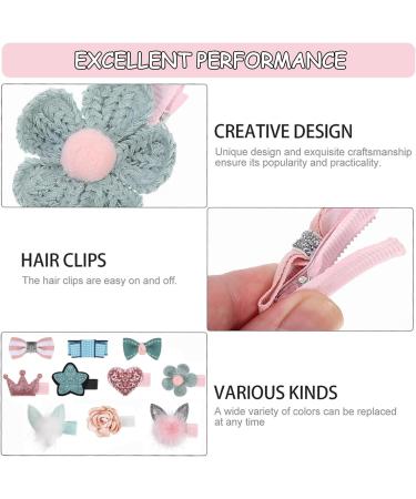 Taicols 10-Piece Dog and Cat Hair Clips - Stylish Accessories for Small to Medium Pets | Perfect for Dog Arches & Hair Care - Buy Online on GoSupps.com