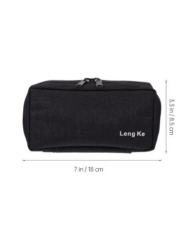 Portable Insulin Cooler Bag for Diabetes - Medical Cooling Bag with Ice Brick | Diabetic Supplies Organizer in Black - Buy Online on GoSupps.com
