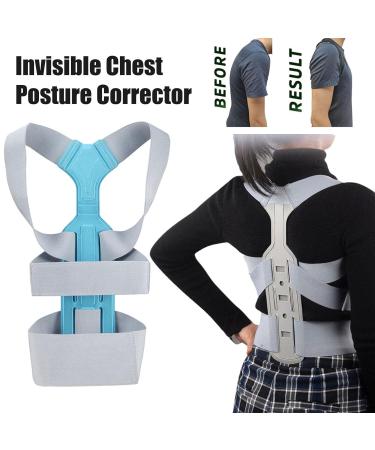 YiYLunneo Invisible Chest Posture Corrector - Scoliosis Back Brace & Shoulder Support for Improved Posture - Buy Online on GoSupps.com