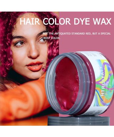 Hair Color Wax - Red Natural Matte Hairstyle for Party Cosplay & Halloween | International Shipping - Buy Online on GoSupps.com