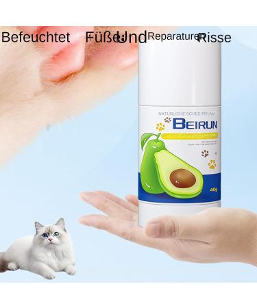 Moisturizing balm for dog paws - Natural moisturizing balm for protecting dog paws - 40 g - Effective foot care for pets - Paw balm for - Buy Online on GoSupps.com