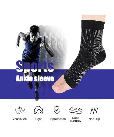 Cimvidi Compression Socks - 5 Pairs of Elastic Half Open Toe Socks for Swelling Plantar Fasciitis & Neuropathic Pain Relief - Buy Online on GoSupps.com