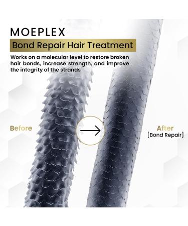 MOEHAIR Moeplex Bond | Hair Bonding Additive | Deep Moisturizer & Repair for Damaged Hair | Sericin Linseed & Pro-Vitamin B5 (16 Fl. Oz - Buy Online on GoSupps.com