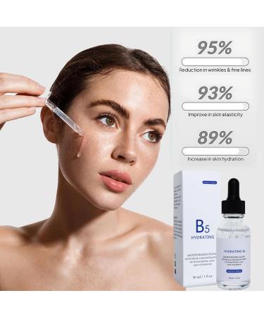 B5 Face Serum Hyaluronic Acid Anti Wrinkle Aging Facial Serum With Vitamin B5 Improve Rough Skin Ultra-Hydrating Ultra-Repairing Formula B5 Serum Concentrate 30ml - Buy Online on GoSupps.com
